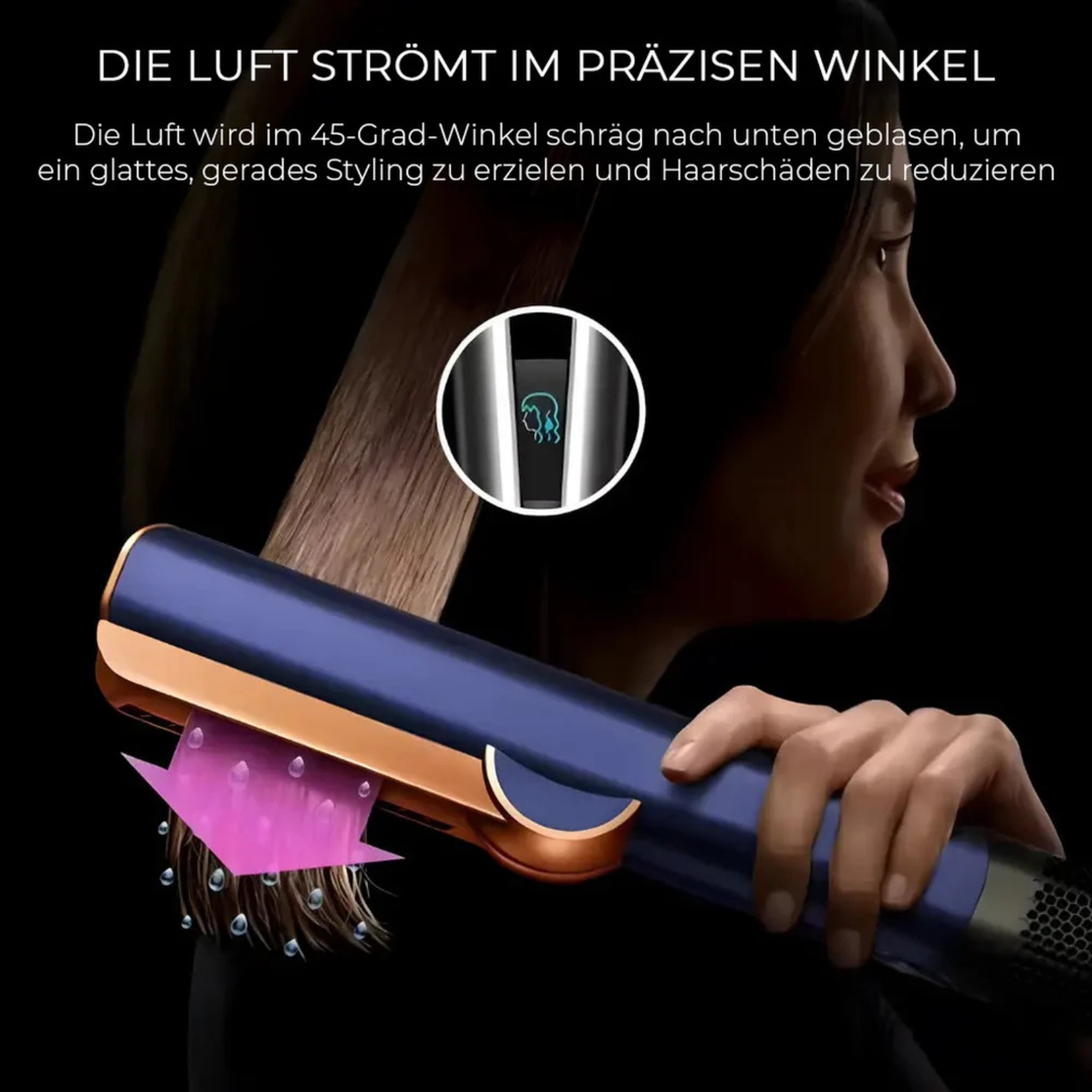 Airmova Pro - 2-in-1 Glätteisen mit Föhnfunktion