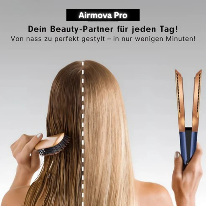 Airmova Pro - Glätteisen mit Föhnfunktion